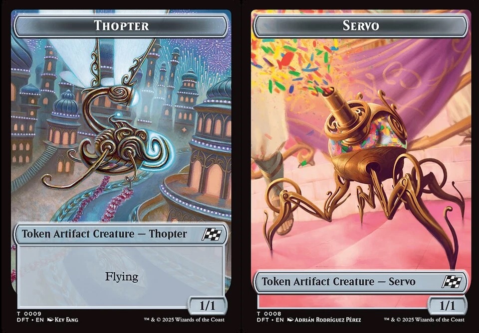 Servo // Thopter (0009) Double-Sided Token